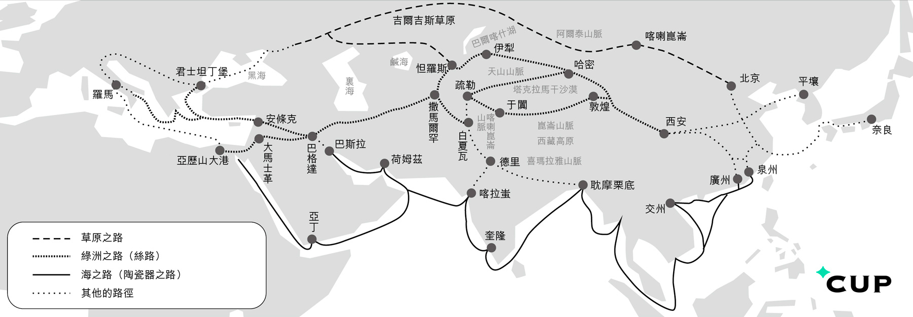 凱旋旅行社(巨匠旅遊)｜Artisan Tour - 絲綢之路是一個全球聯繫網的概念，中西文化商貿的通道